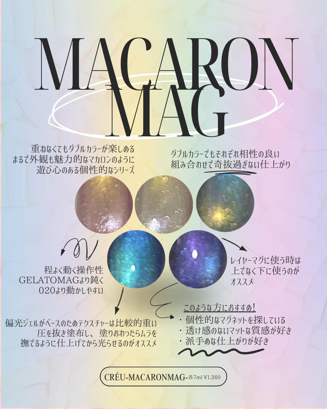 【CRÉU】MACARON MAG 021~025