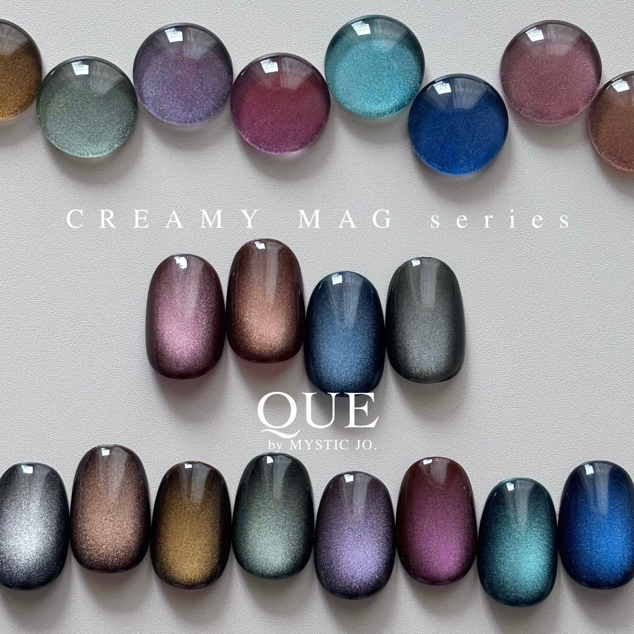 【QUE】CREAMY MAG(RM series)全12色