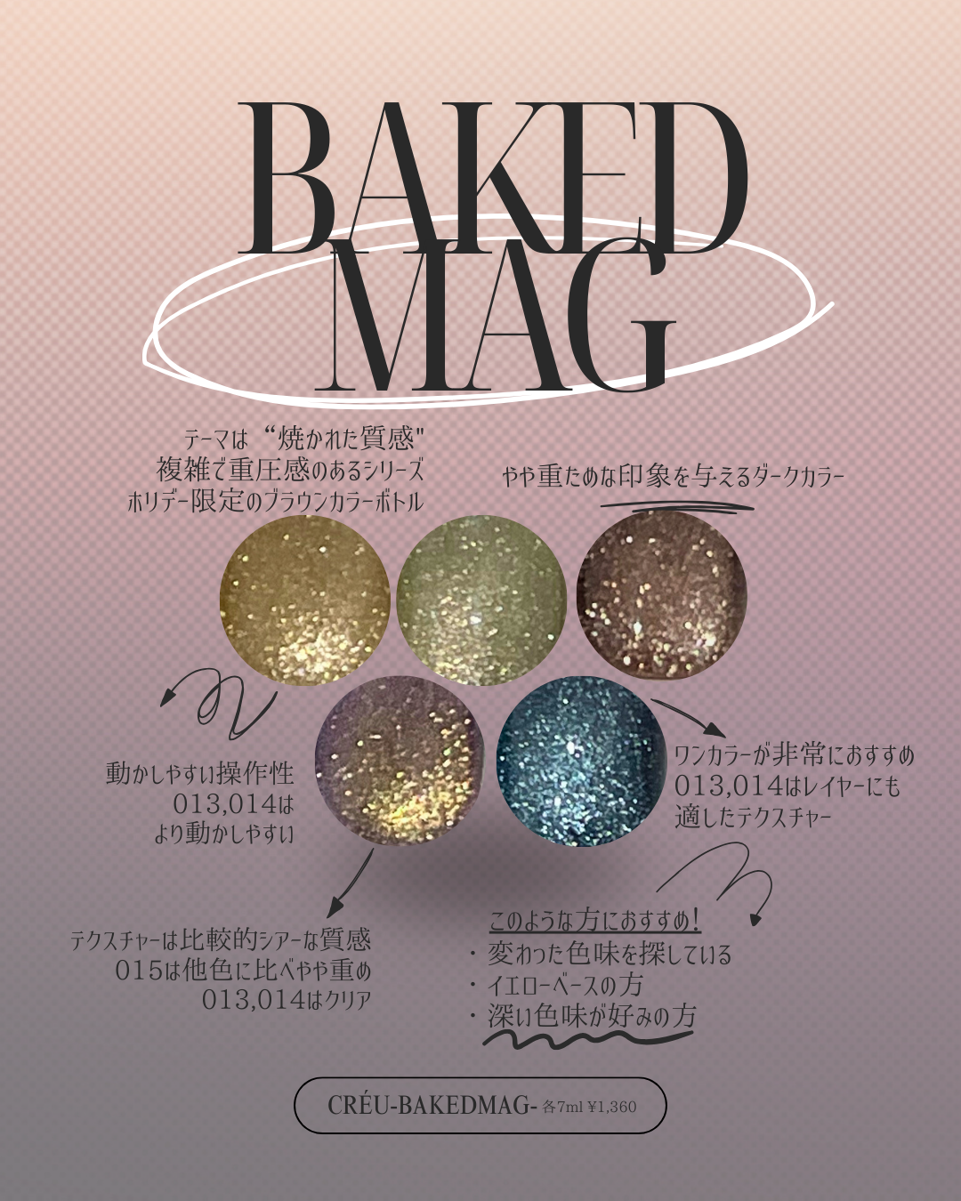 【CRÉU】BAKED MAG 011~015
