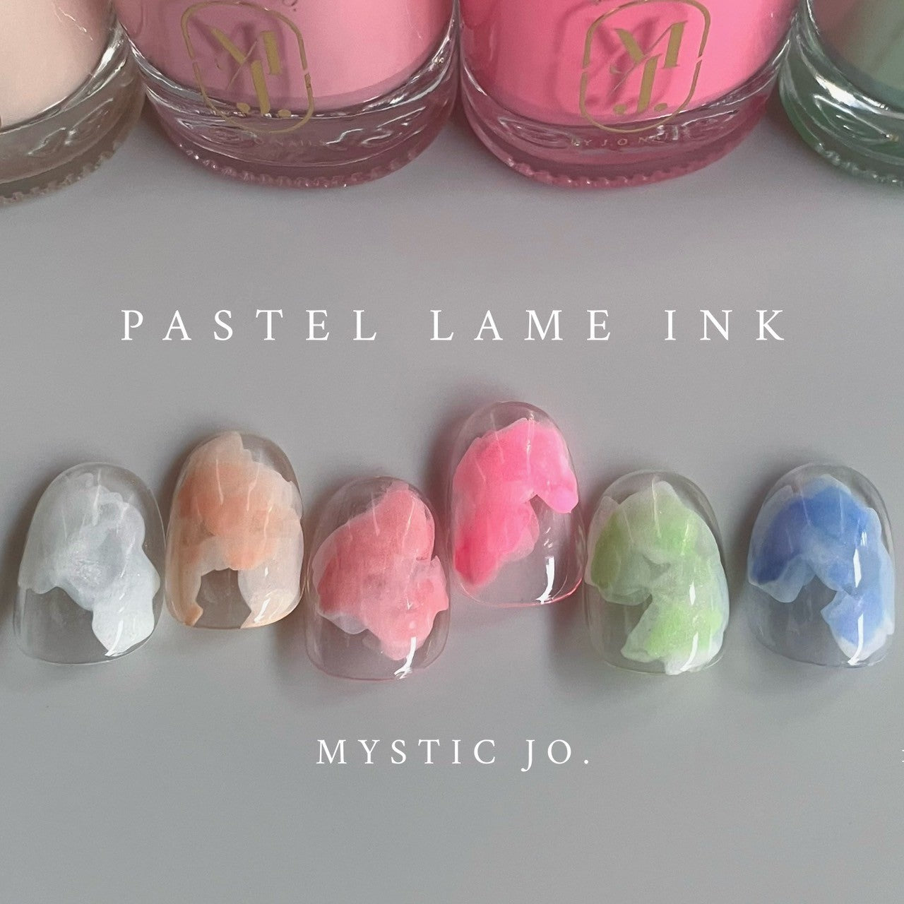 ミスティックジョーMYSTIC JO. パステルカラーインク7本セット