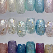 【QUE】FUNNY GLITTER(FG series)全6色