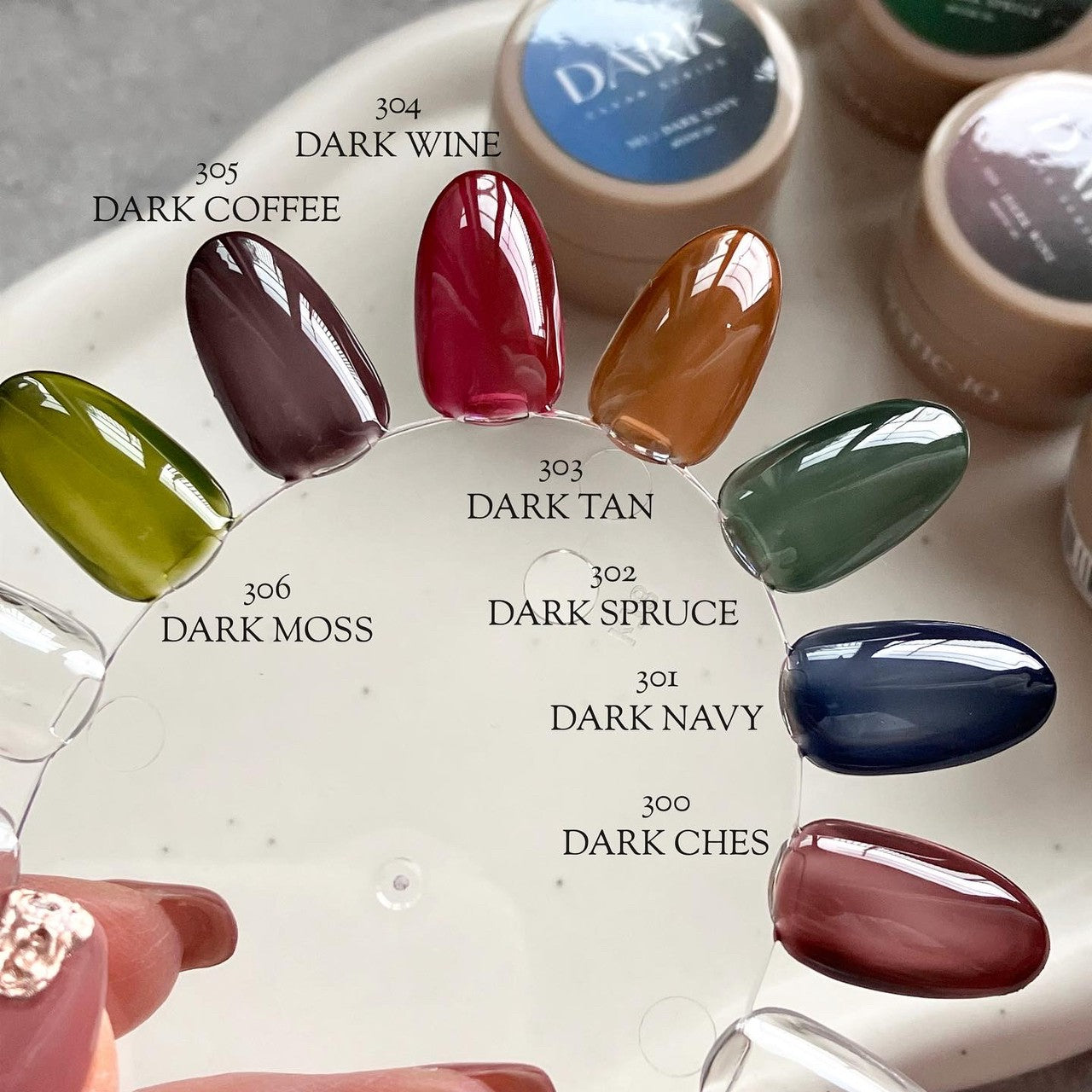 【MYSTIC JO.】DARK CLEAR / 300~306