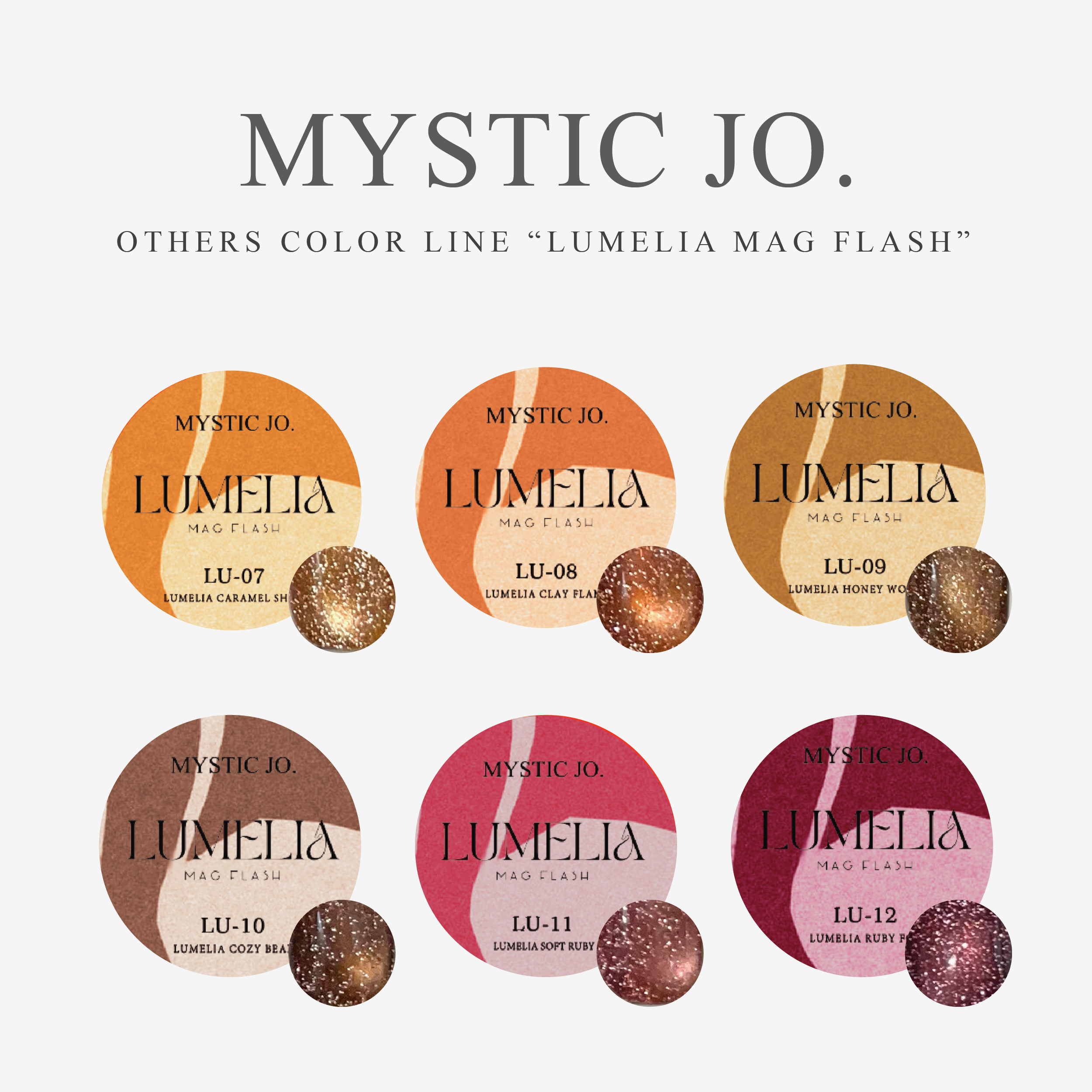MYSTIC JO.】LUMELIA MAG FLASH 07~12 (6color) – J.O.ONLINE