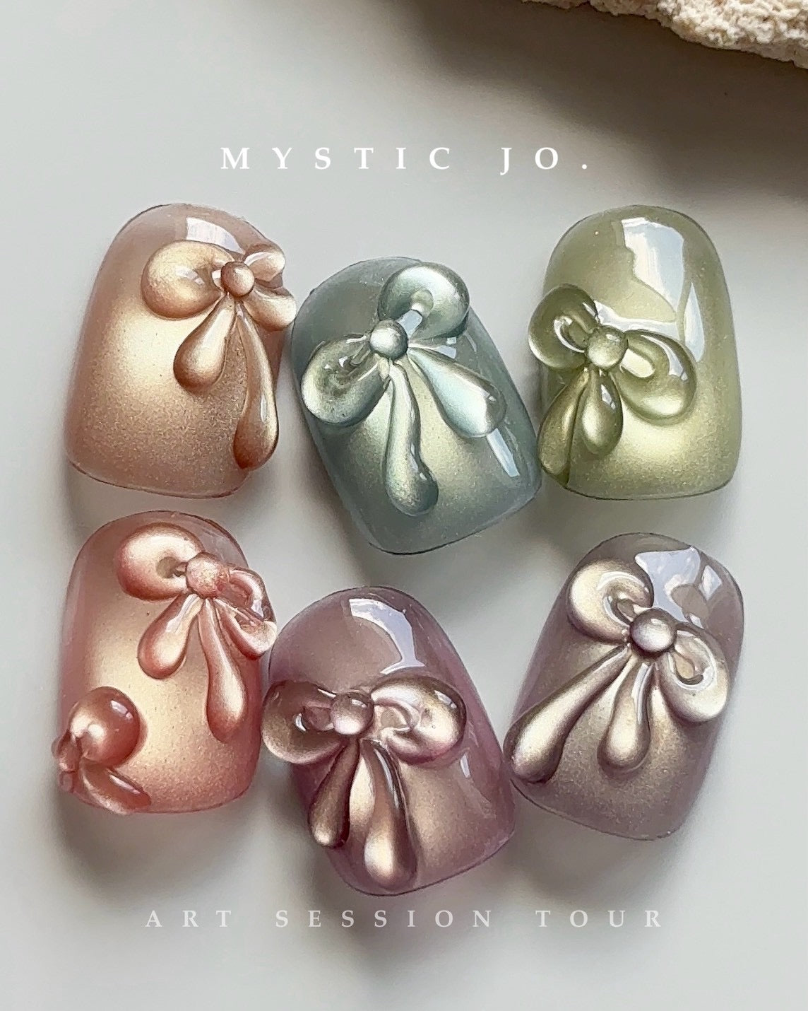 【MYSTIC JO.】ART SESSION TOUR 限定マグネットジェル 全6色セット