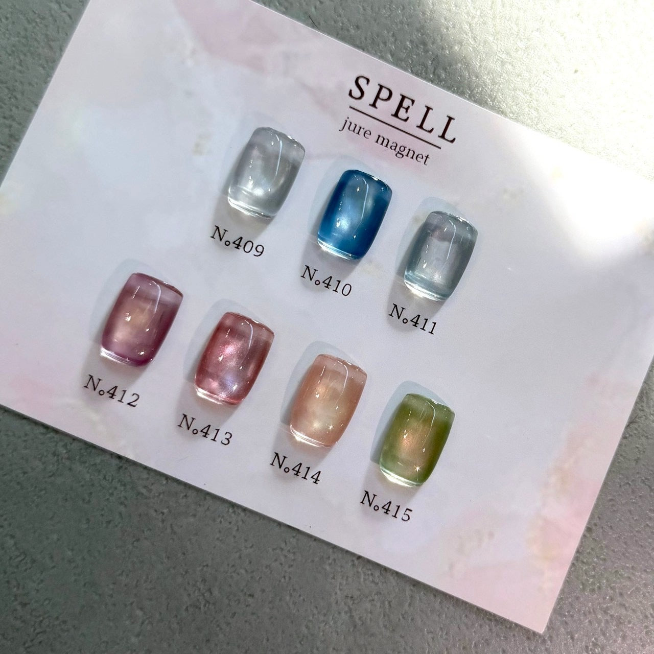 【SPELL】jure magnet 409~415 (7color)