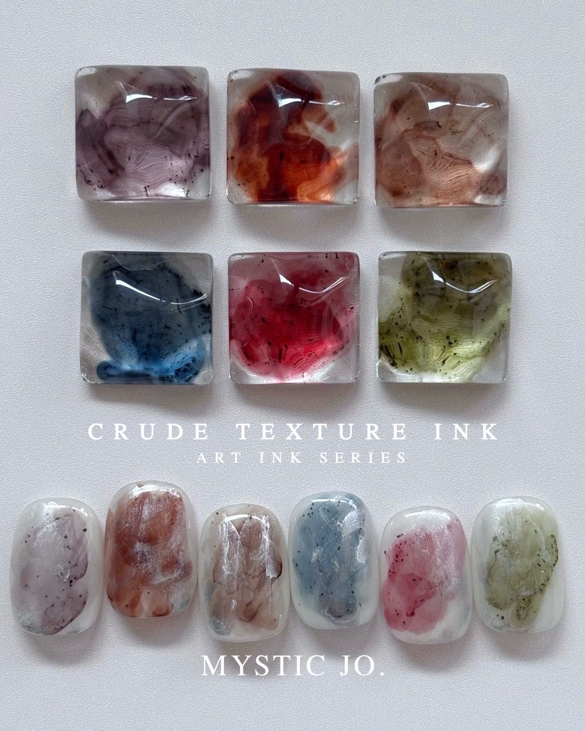 【MYSTIC JO.】CRUDE TEXTURE INK  (6color)