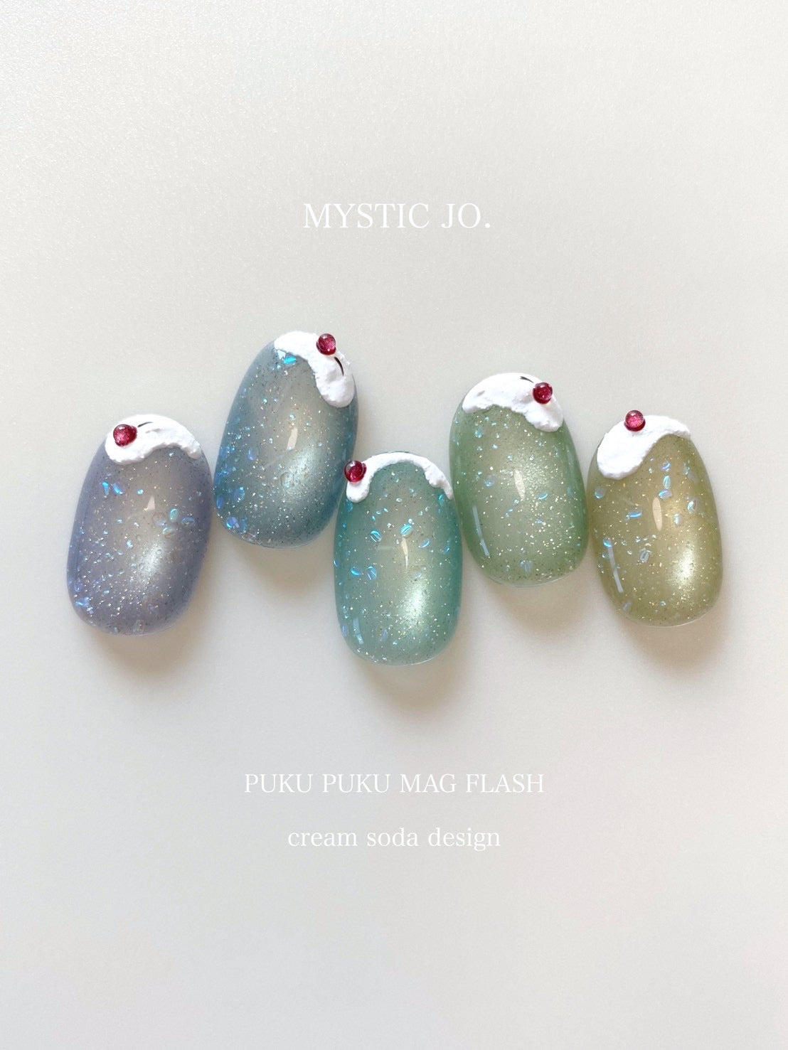 【MYSTIC JO.】PUKU PUKU MAG FLASH(12color)