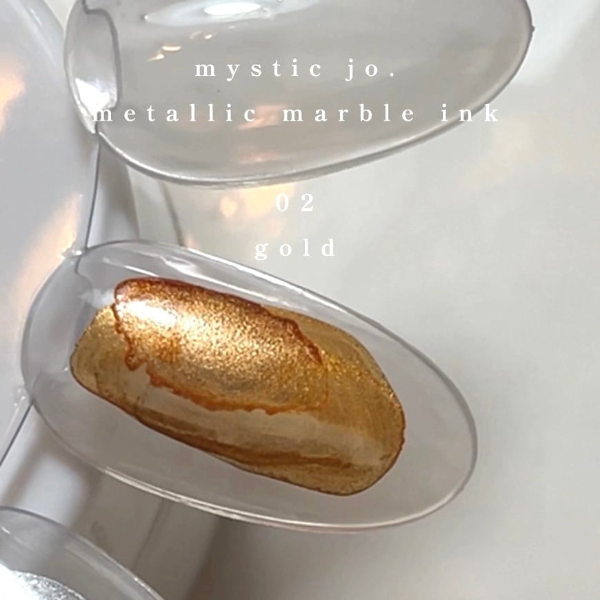【MYSTIC JO.】METALLIC MARBLE INK
