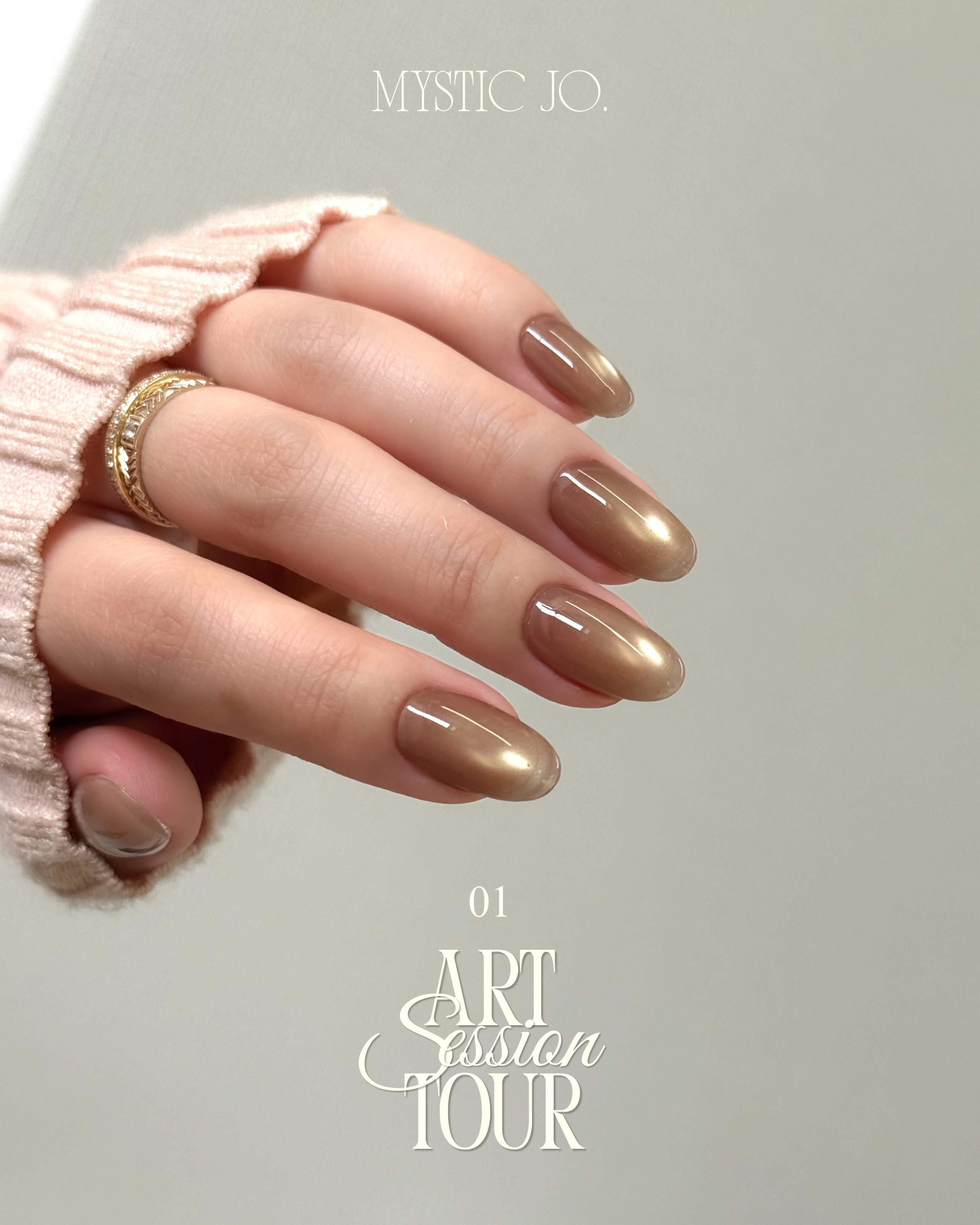 【MYSTIC JO.】ART SESSION TOUR 限定マグネットジェル 全6色セット
