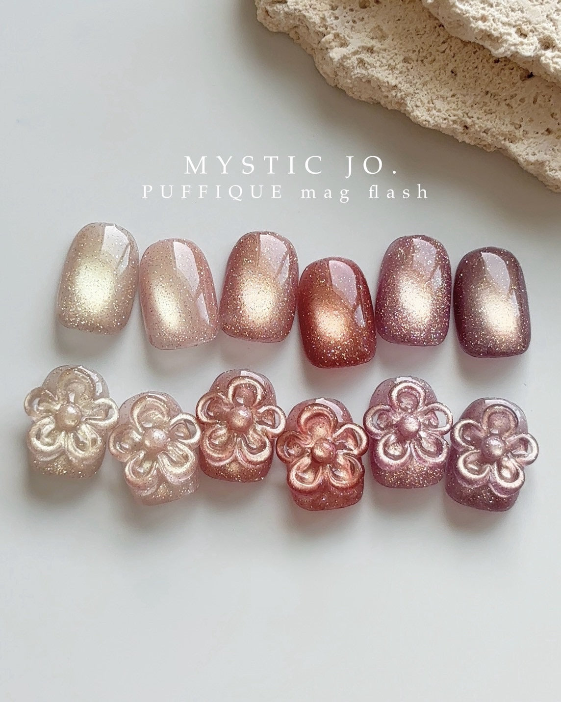 【MYSTIC JO.】PUFFIQUE MAG FLASH 01~06(6color)