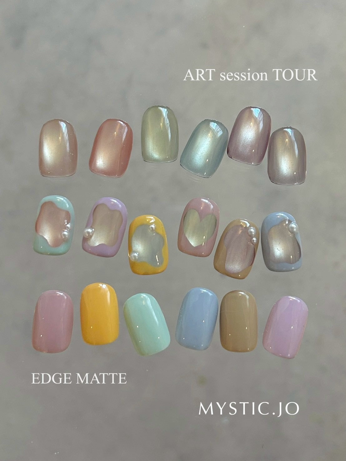 【MYSTIC JO.】EDGE MATTE / EM-13~18 (6color)
