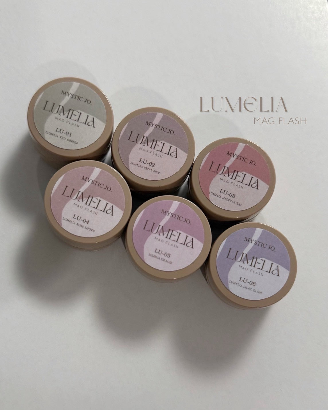 【MYSTIC JO.】LUMELIA MAG FLASH 01~06(6color)