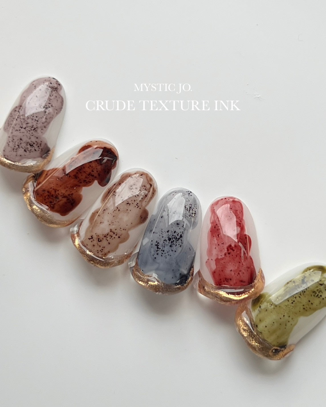 【MYSTIC JO.】CRUDE TEXTURE INK  (6color)