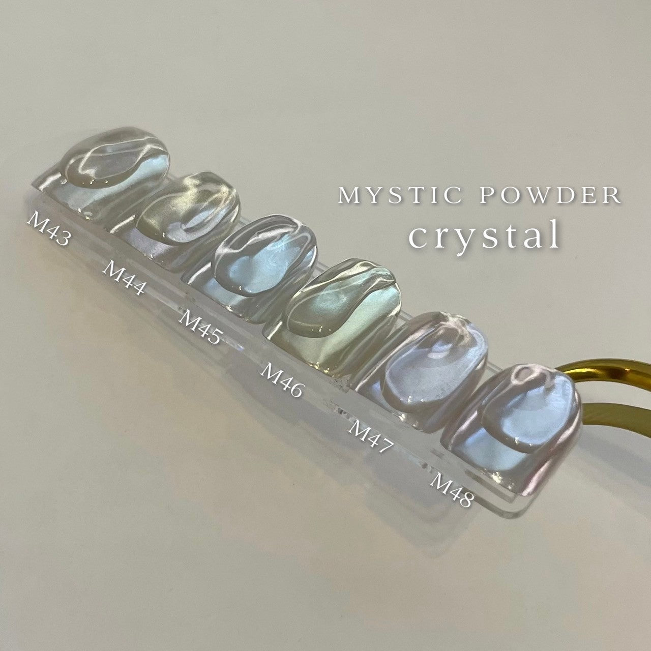 【MYSTIC JO.】MYSTIC POWDER "crystal" / M43~M48