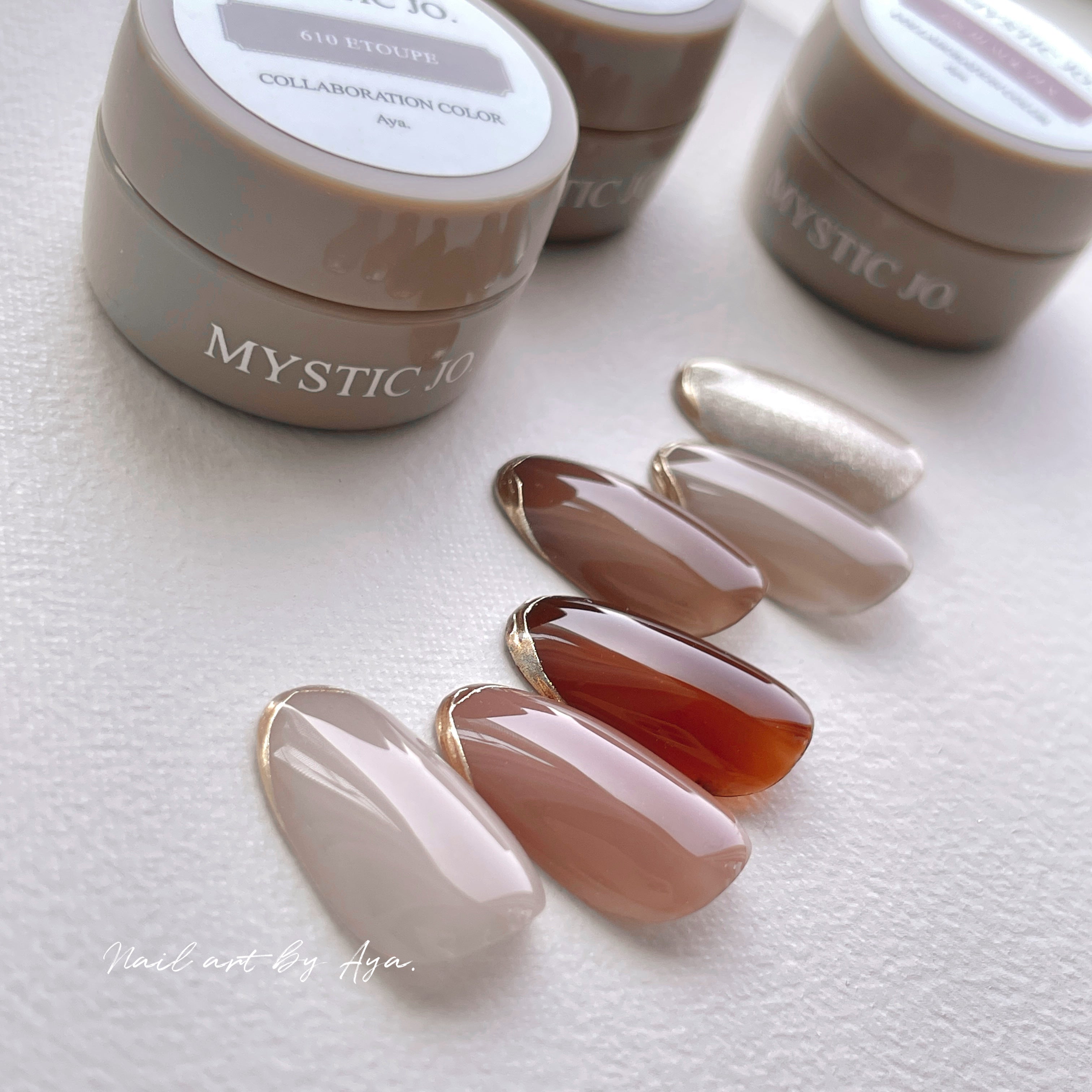 【MYSTIC JO.】MYSTIC GEL 606~611 / Aya