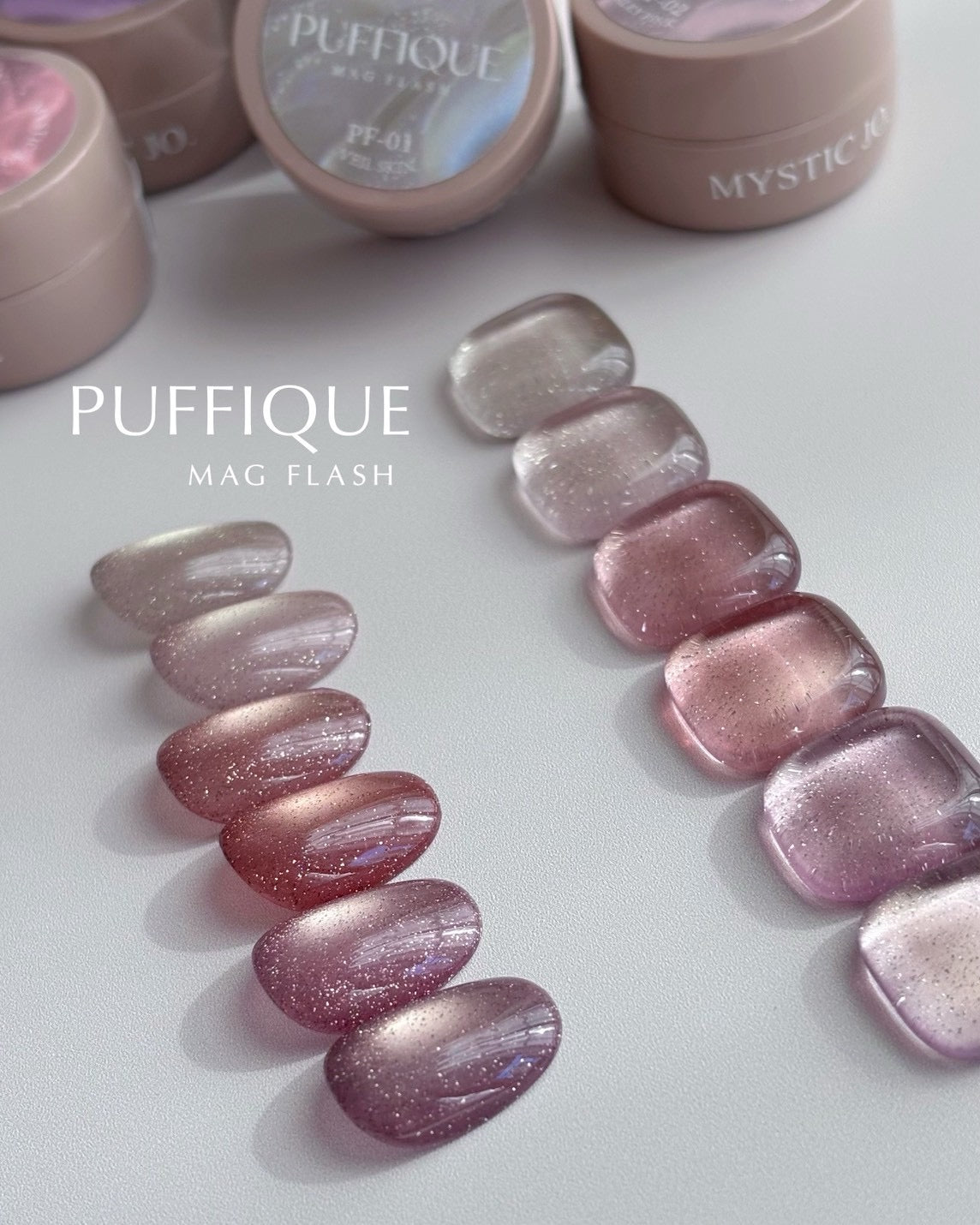 【MYSTIC JO.】PUFFIQUE MAG FLASH 01~06(6color)