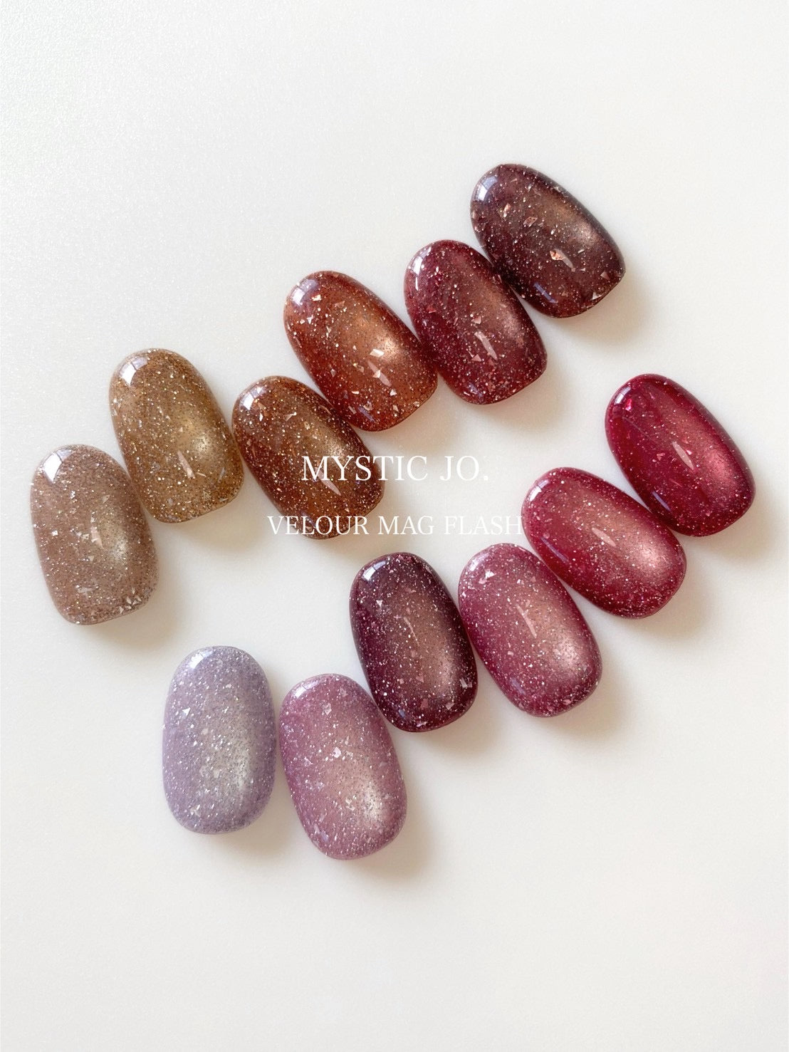 【MYSTIC JO.】VELOUR MAG FLASH / VE-07~12 (6color)