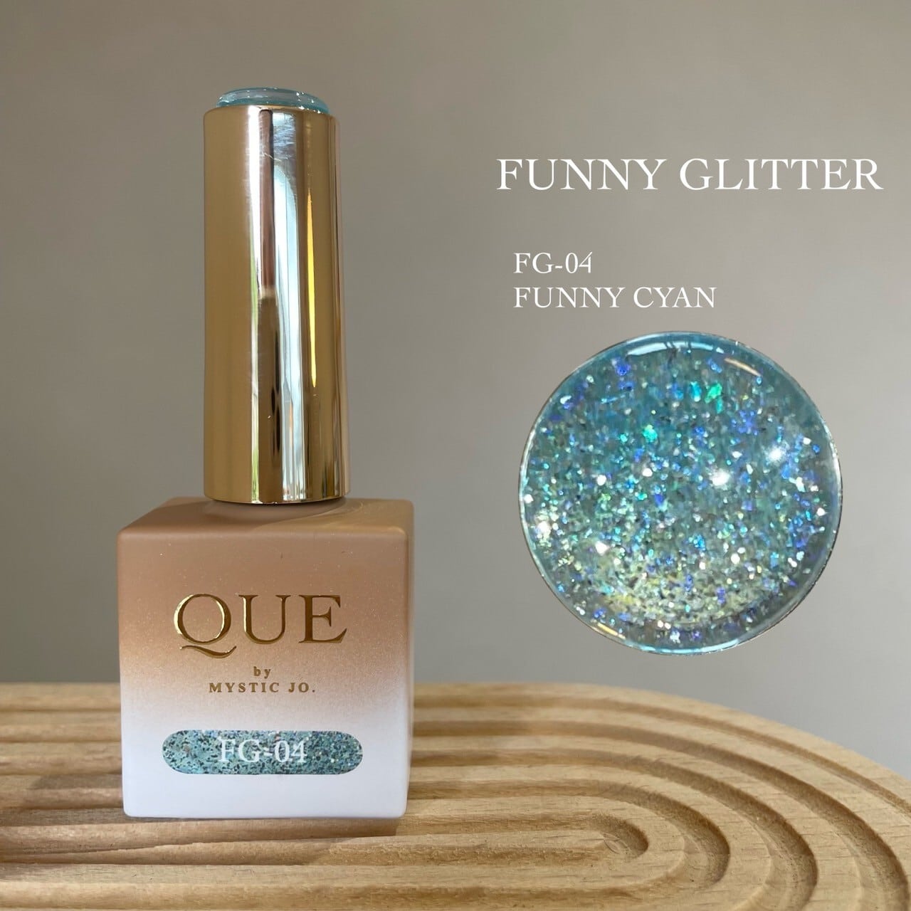 【QUE】FUNNY GLITTER(FG series)全6色