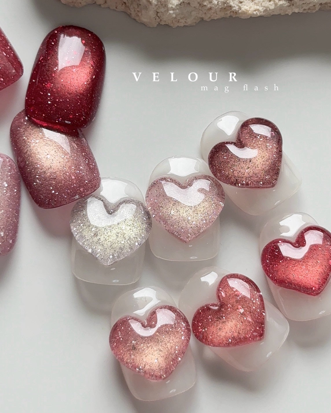 【MYSTIC JO.】VELOUR MAG FLASH / VE-07~12 (6color)