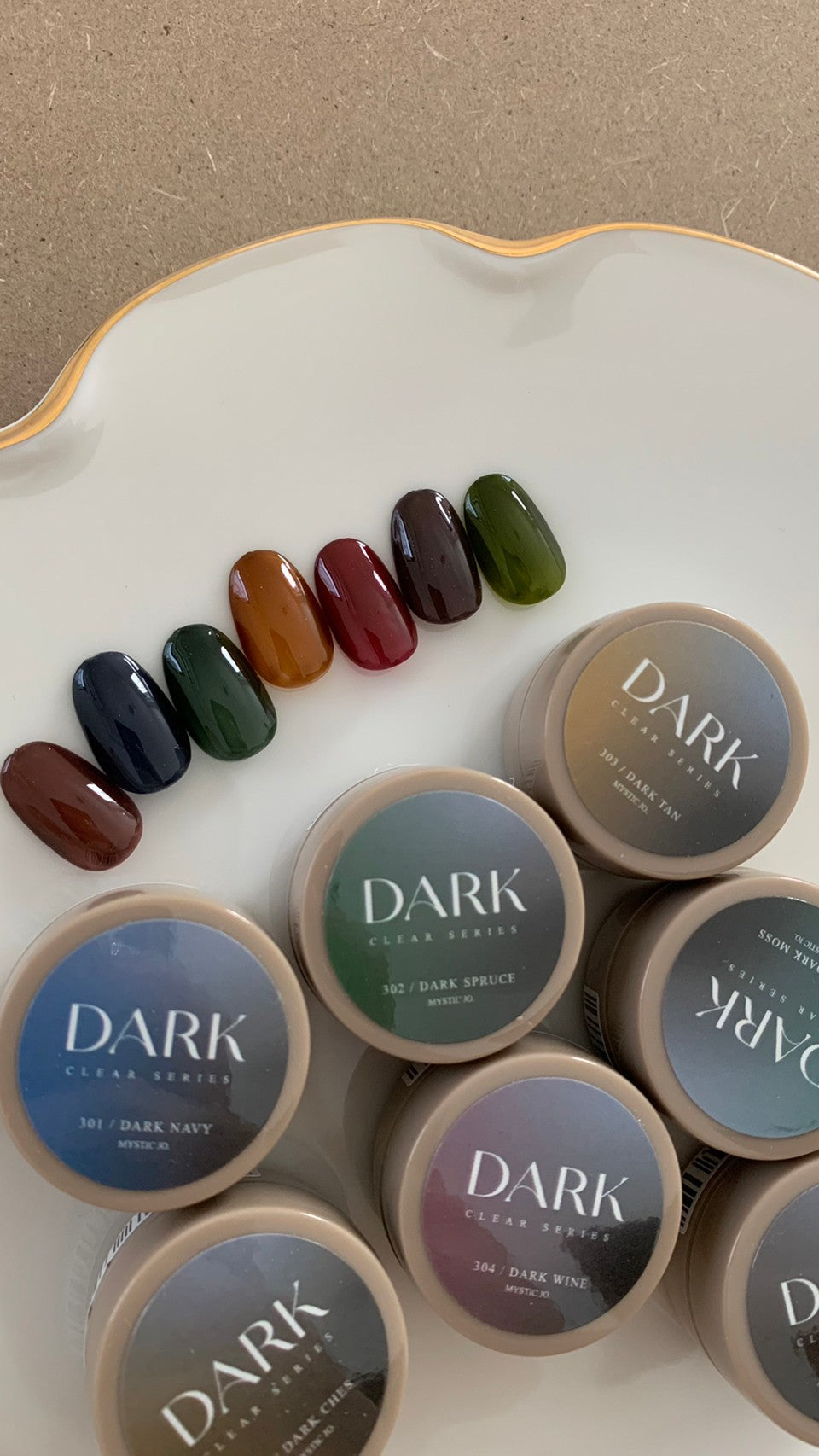 【MYSTIC JO.】DARK CLEAR / 300~306