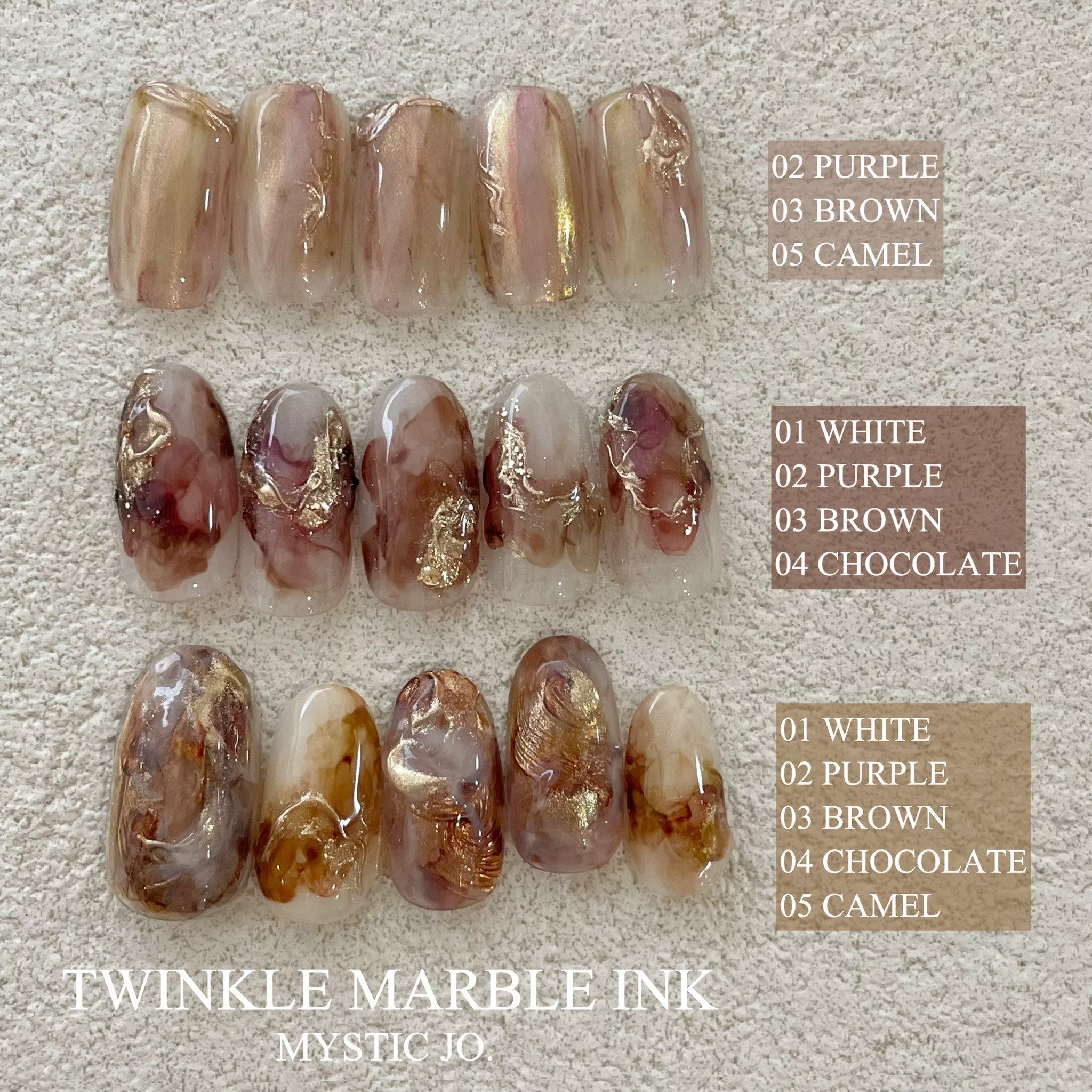 【MYSTIC JO.】TWINKLE MARBLE INK