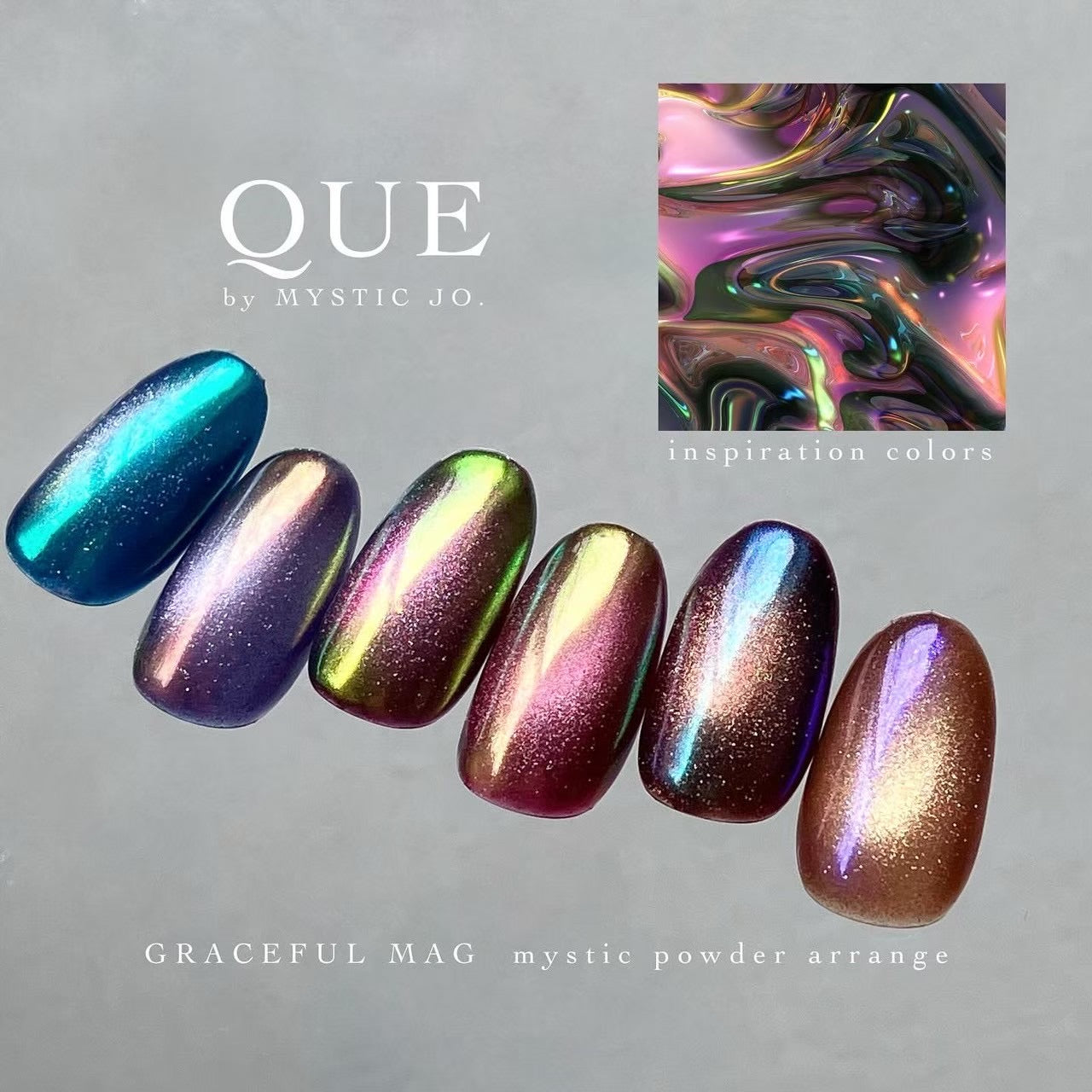 【QUE】GRACEFUL MAG(GM series)全6色