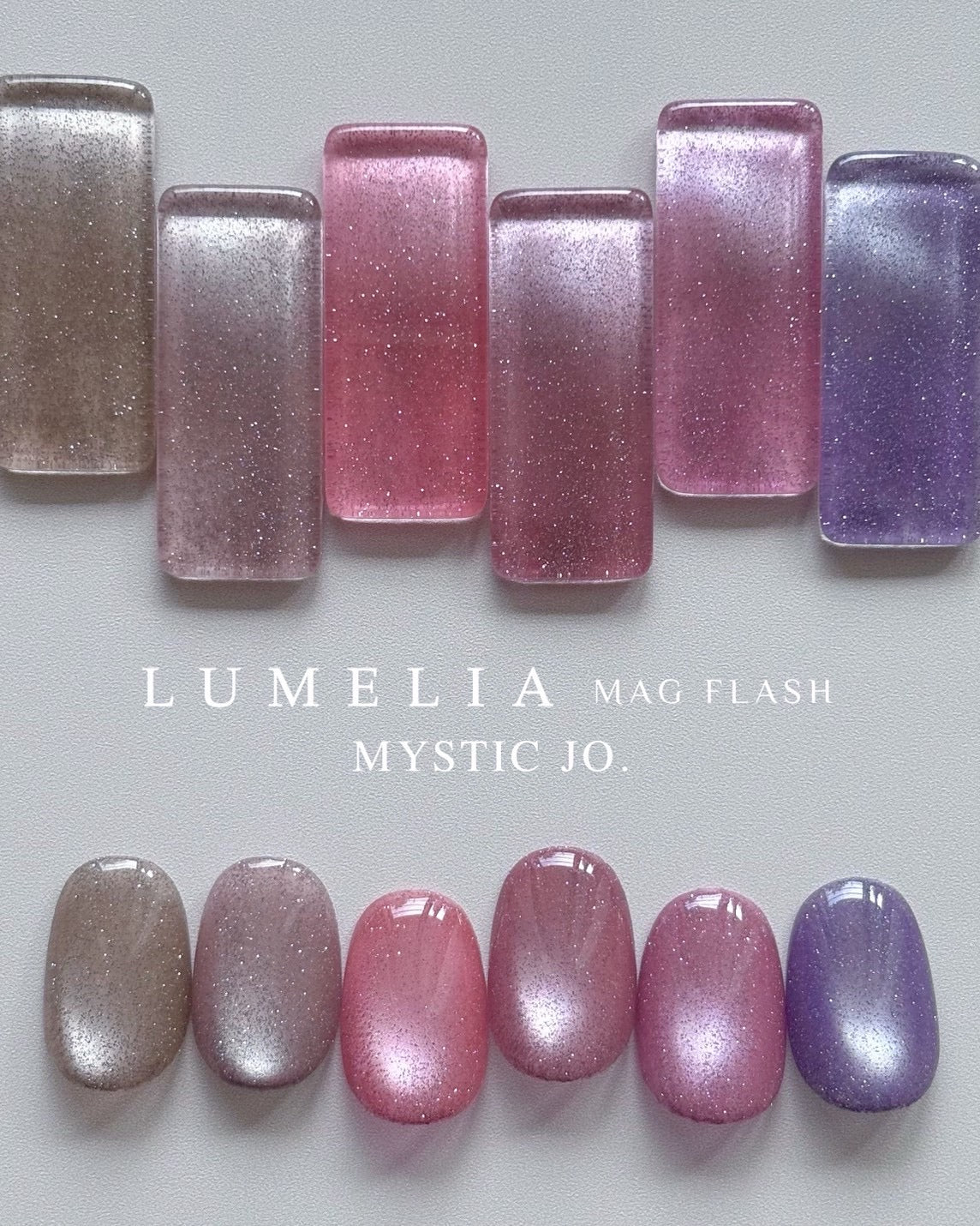 【MYSTIC JO.】LUMELIA MAG FLASH 01~06(6color)