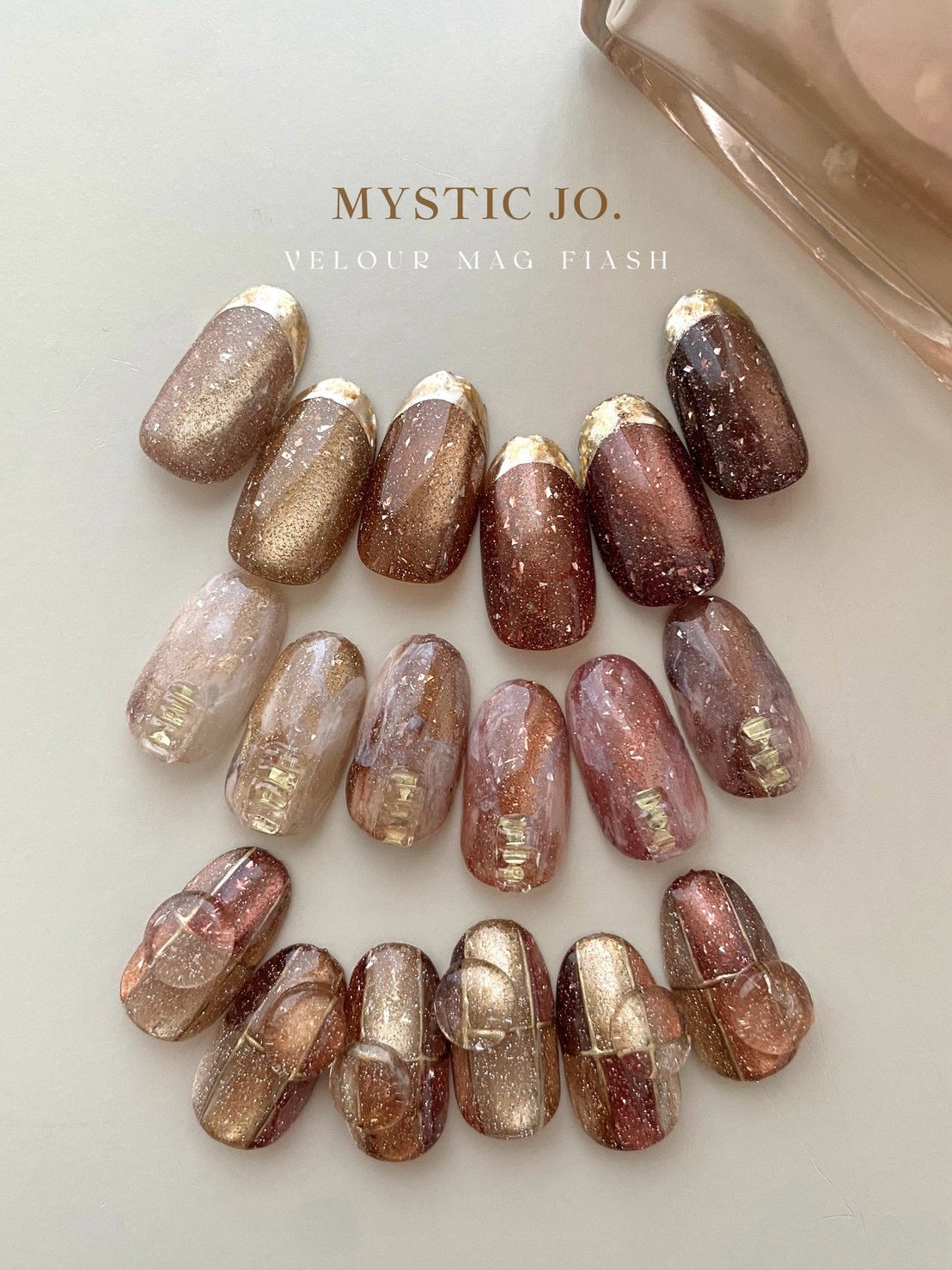 【MYSTIC JO.】VELOUR MAG FLASH / VE-01~06 (6color)