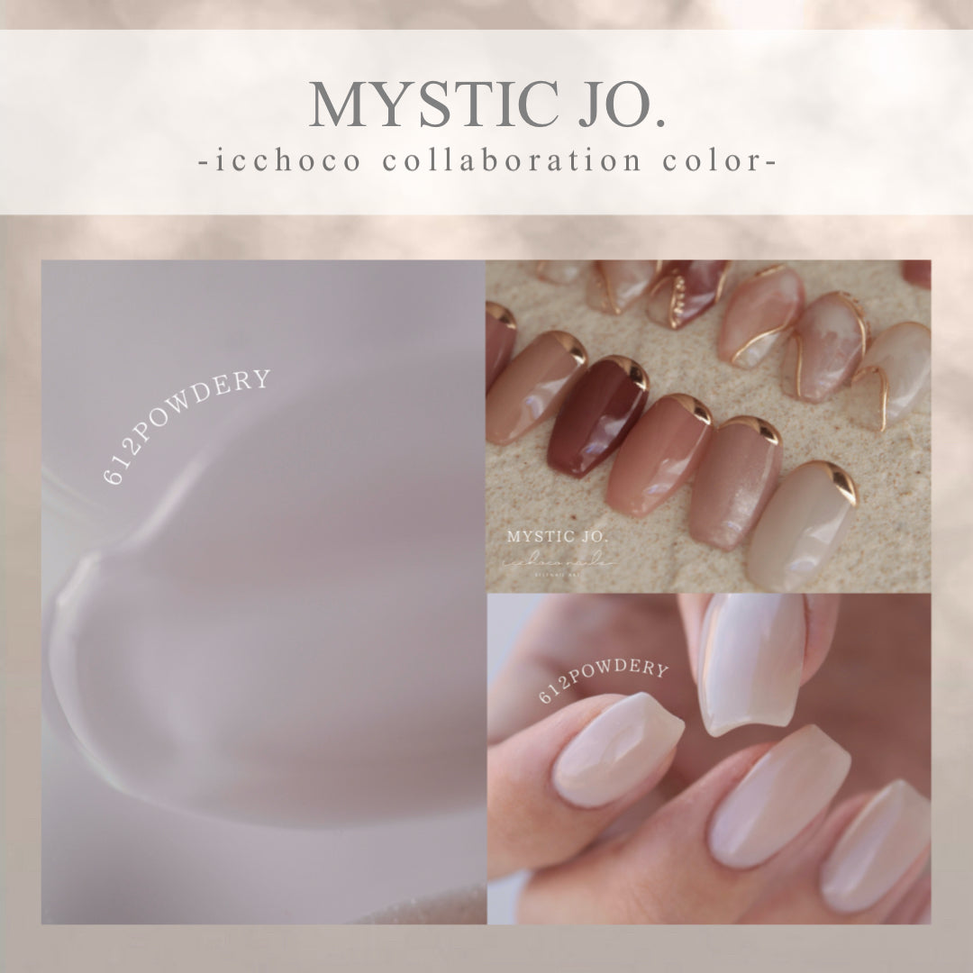 【MYSTIC JO.】MYSTIC GEL 612~617 / icchoco