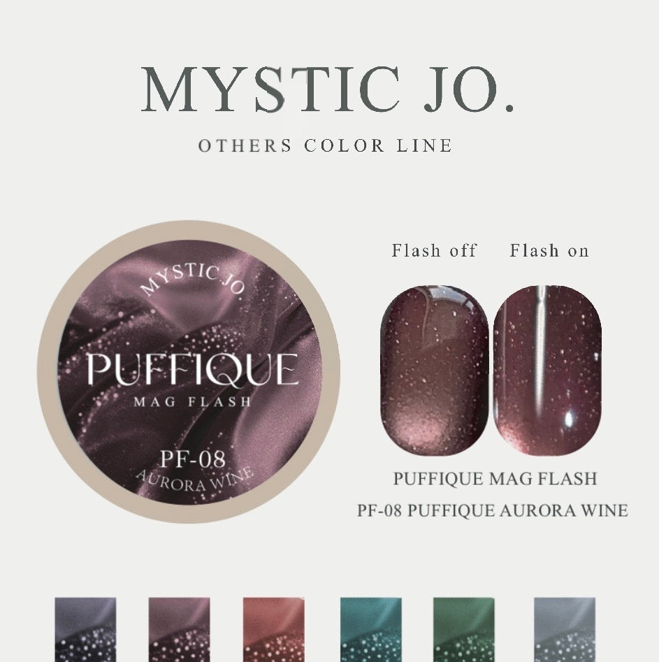 【MYSTIC JO.】PUFFIQUE MAG FLASH 07~12(6color)