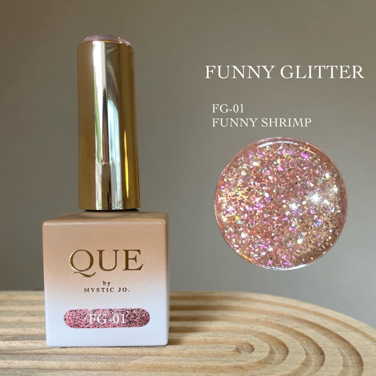 【QUE】FUNNY GLITTER(FG series)全6色