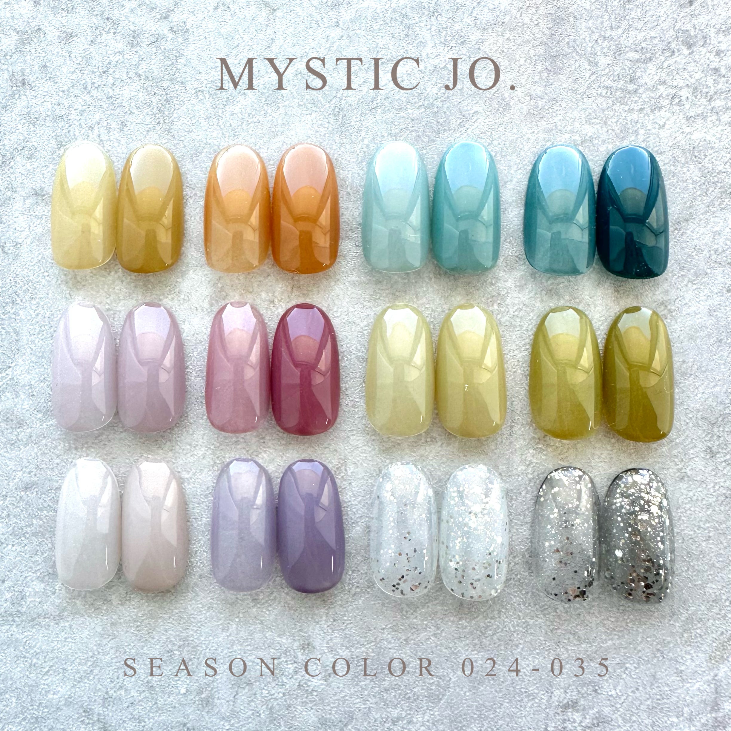 【MYSTIC JO.】MYSTIC GEL 024~029 / 5th edition