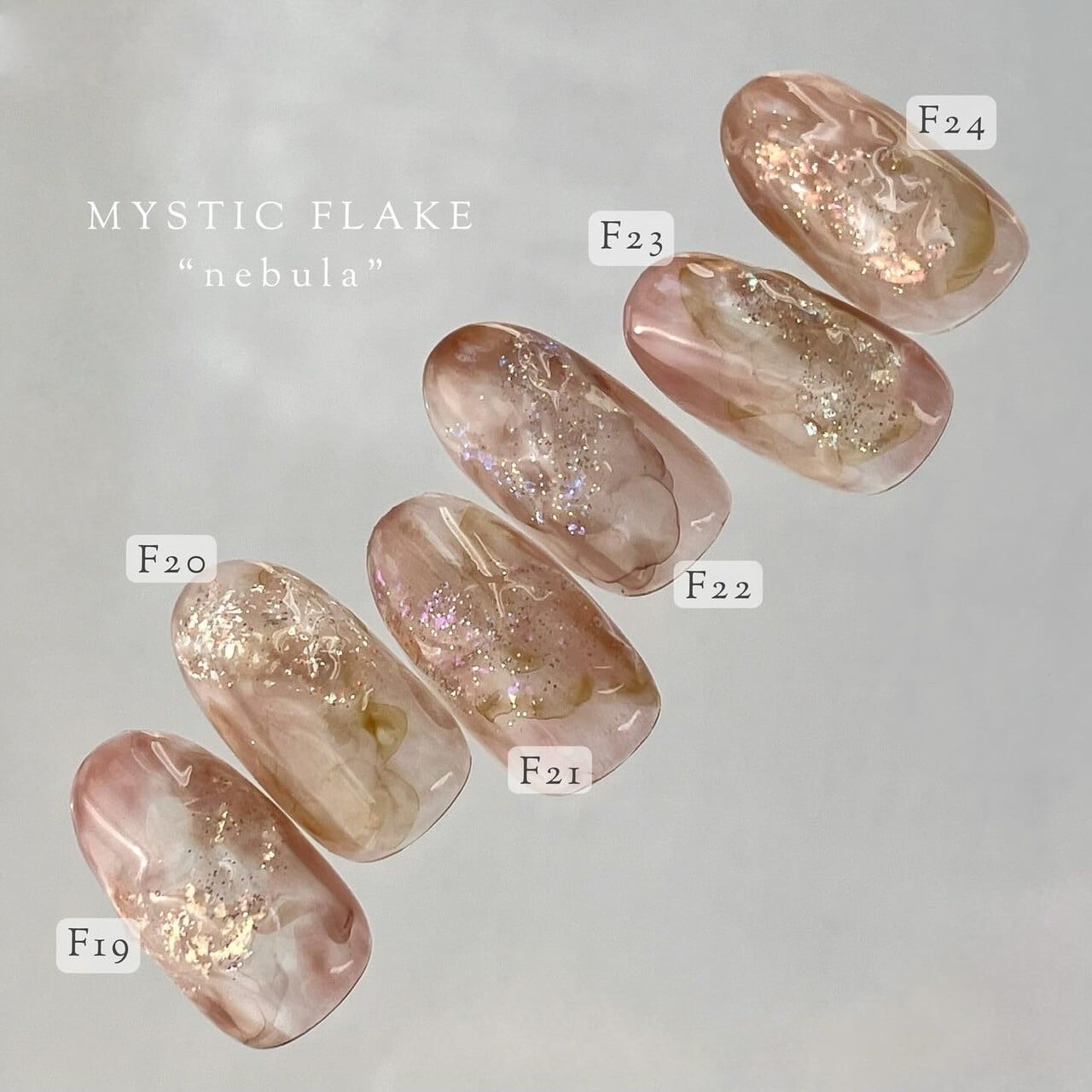 【MYSTIC JO.】MYSTIC FLAKE "nebula" / F19〜24