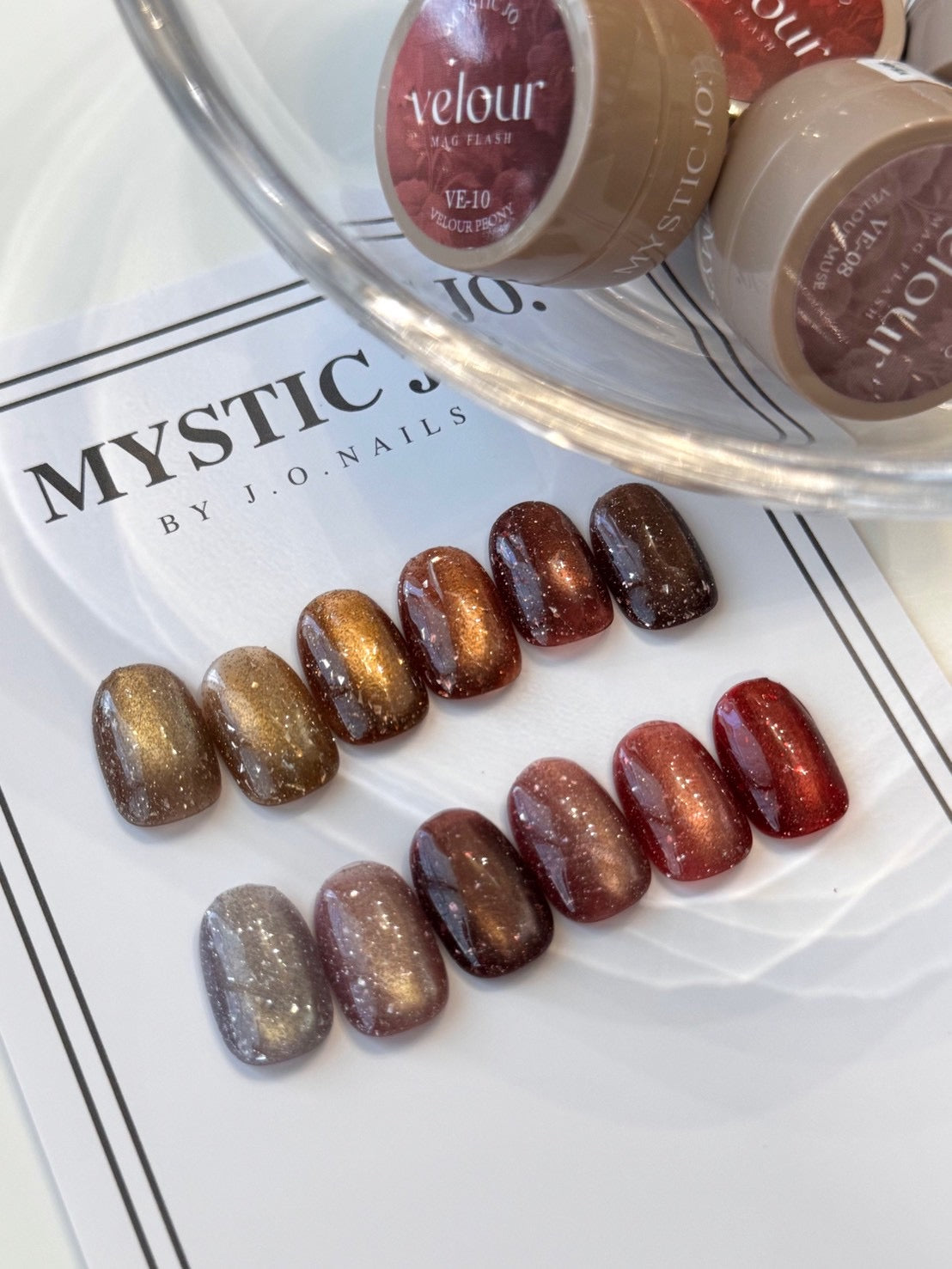 【MYSTIC JO.】VELOUR MAG FLASH / VE-07~12 (6color)
