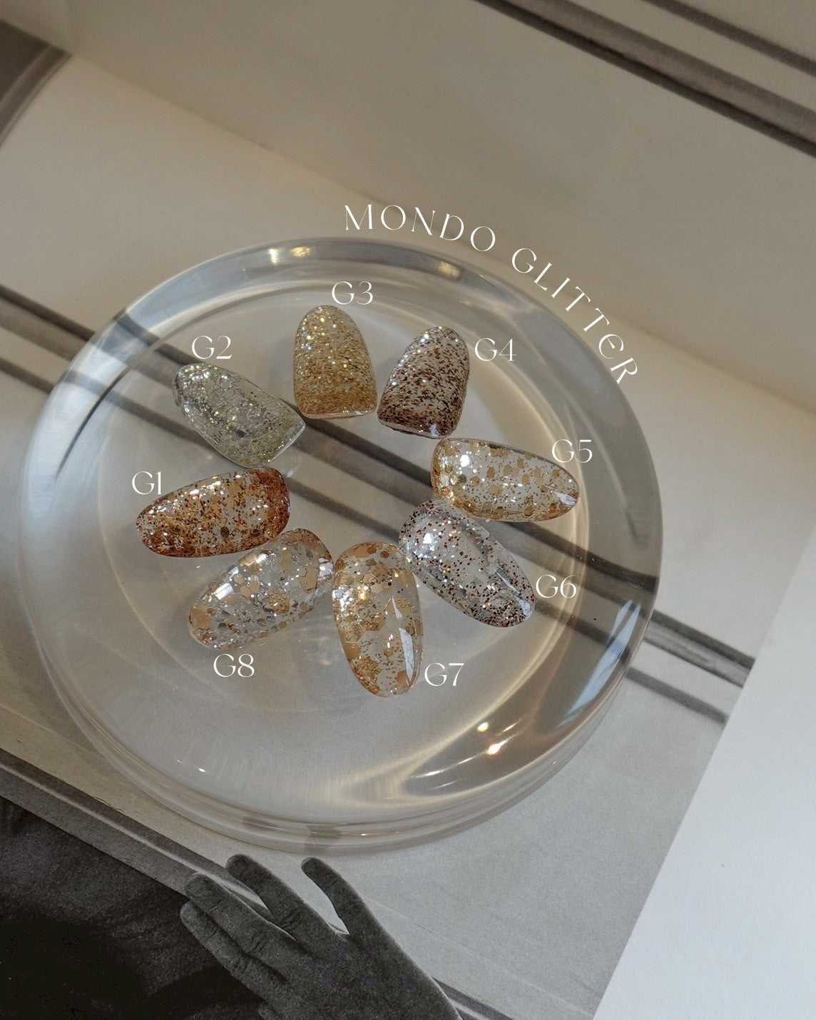 【MYSTIC JO.】MONDO GLITTER (8color)