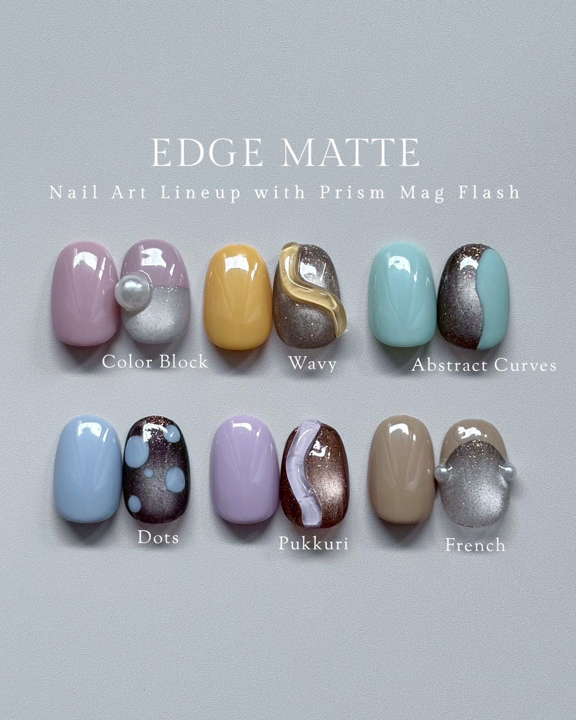 【MYSTIC JO.】EDGE MATTE / EM-13~18 (6color)