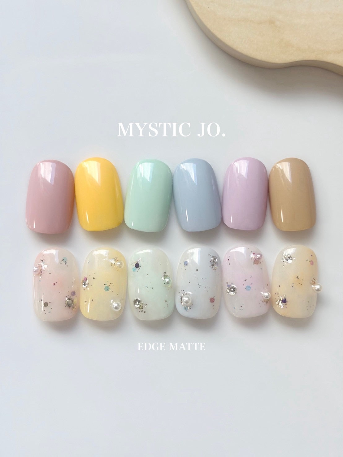 【MYSTIC JO.】EDGE MATTE / EM-13~18 (6color)