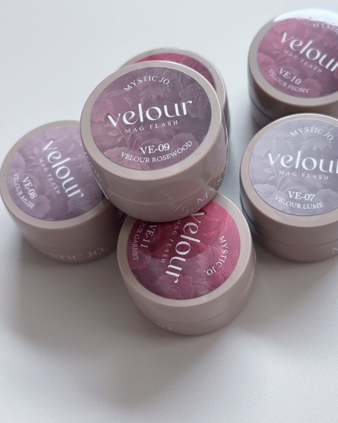 【MYSTIC JO.】VELOUR MAG FLASH / VE-07~12 (6color)