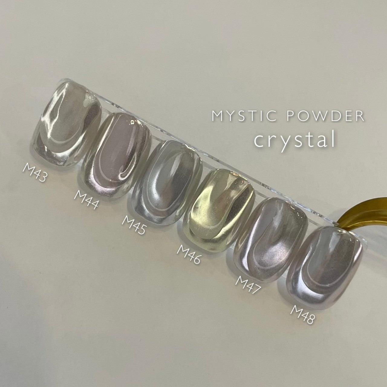 【MYSTIC JO.】MYSTIC POWDER "crystal" / M43~M48