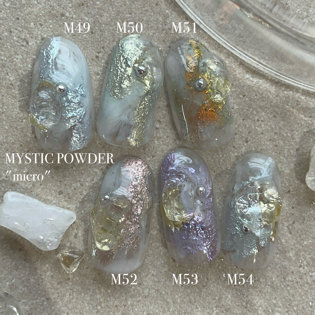 【MYSTIC JO.】MYSTIC POWDER "micro" / M49~M54