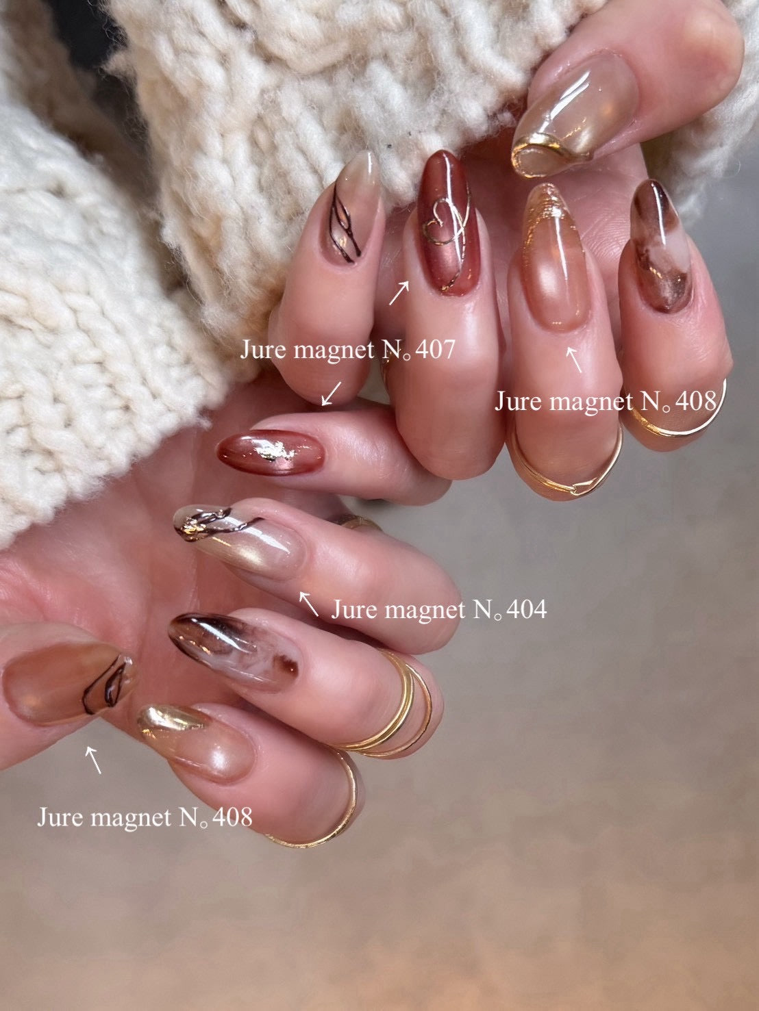 【SPELL】jure magnet 401~408 (8color)