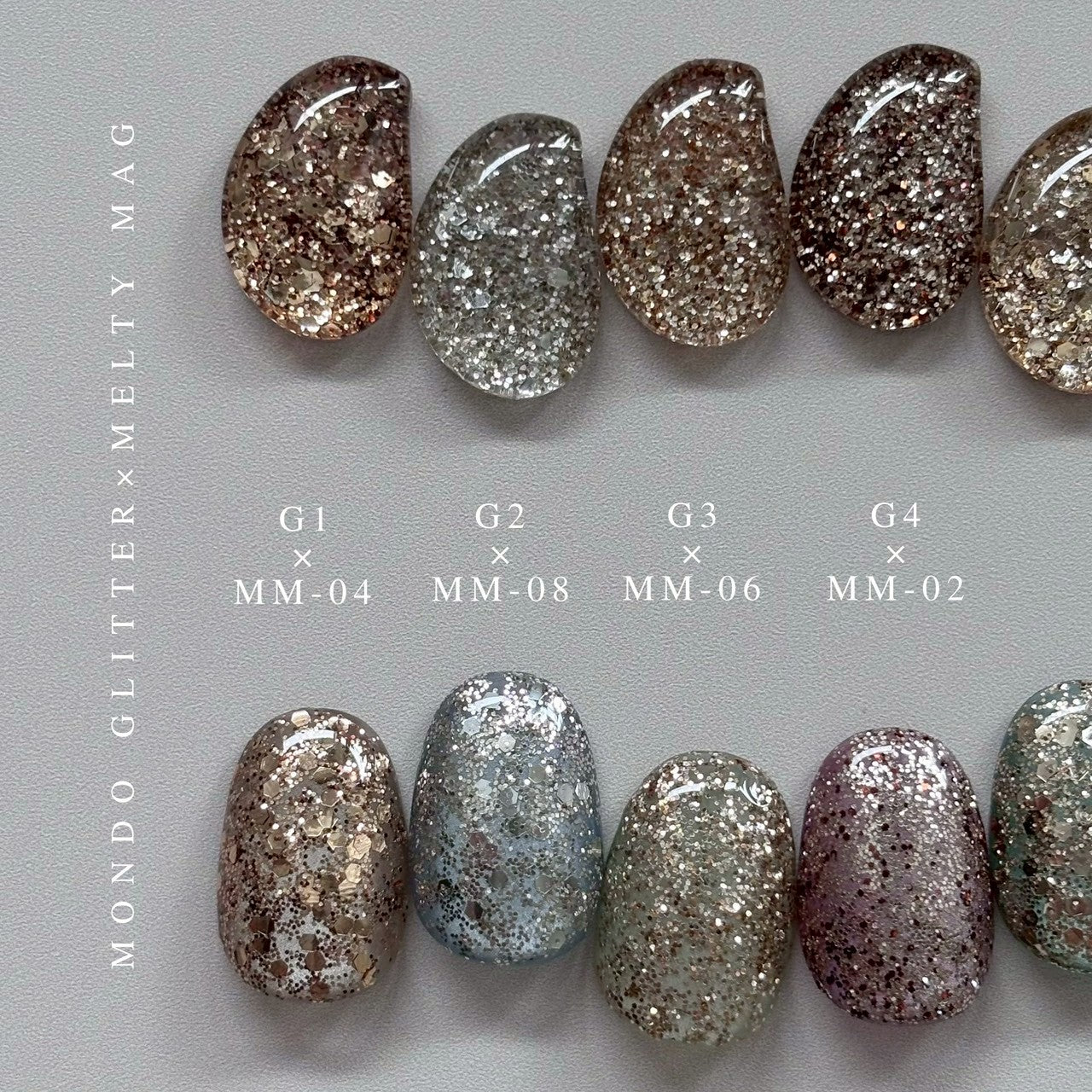 【MYSTIC JO.】MONDO GLITTER (8color)