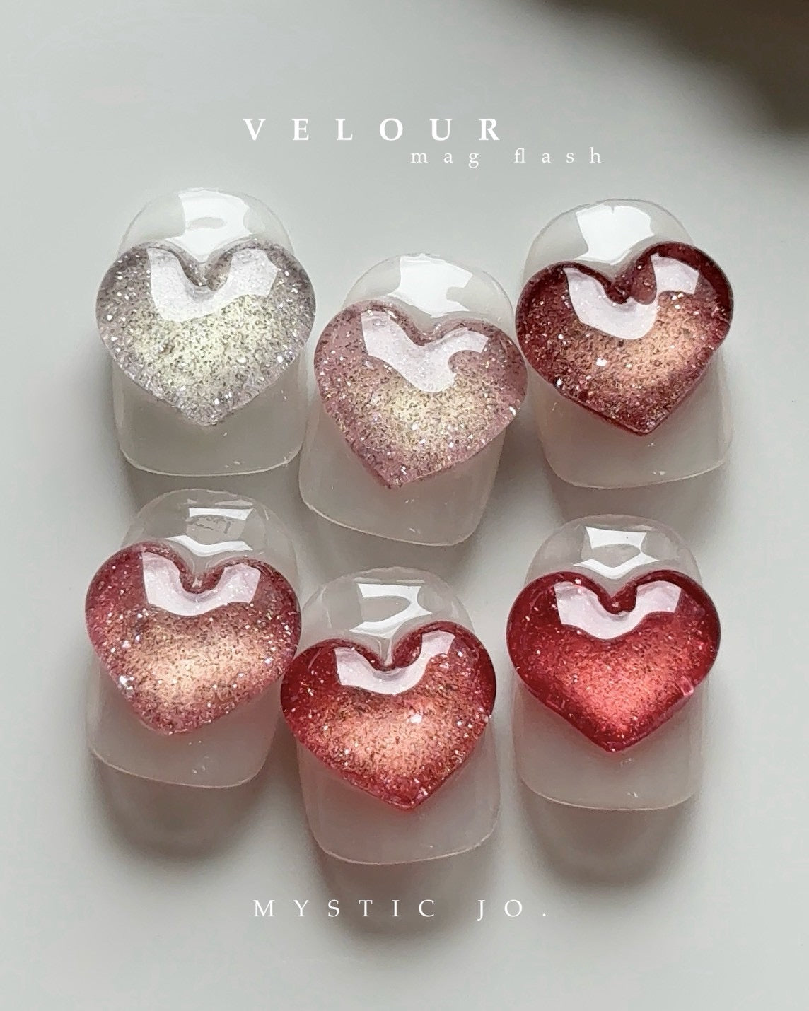 【MYSTIC JO.】VELOUR MAG FLASH / VE-07~12 (6color)