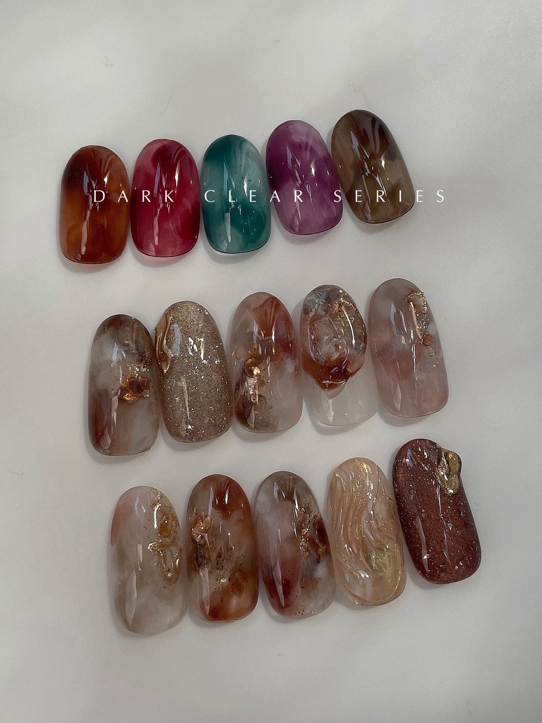 【MYSTIC JO.】DARK CLEAR / DC-08 DARK BROWN