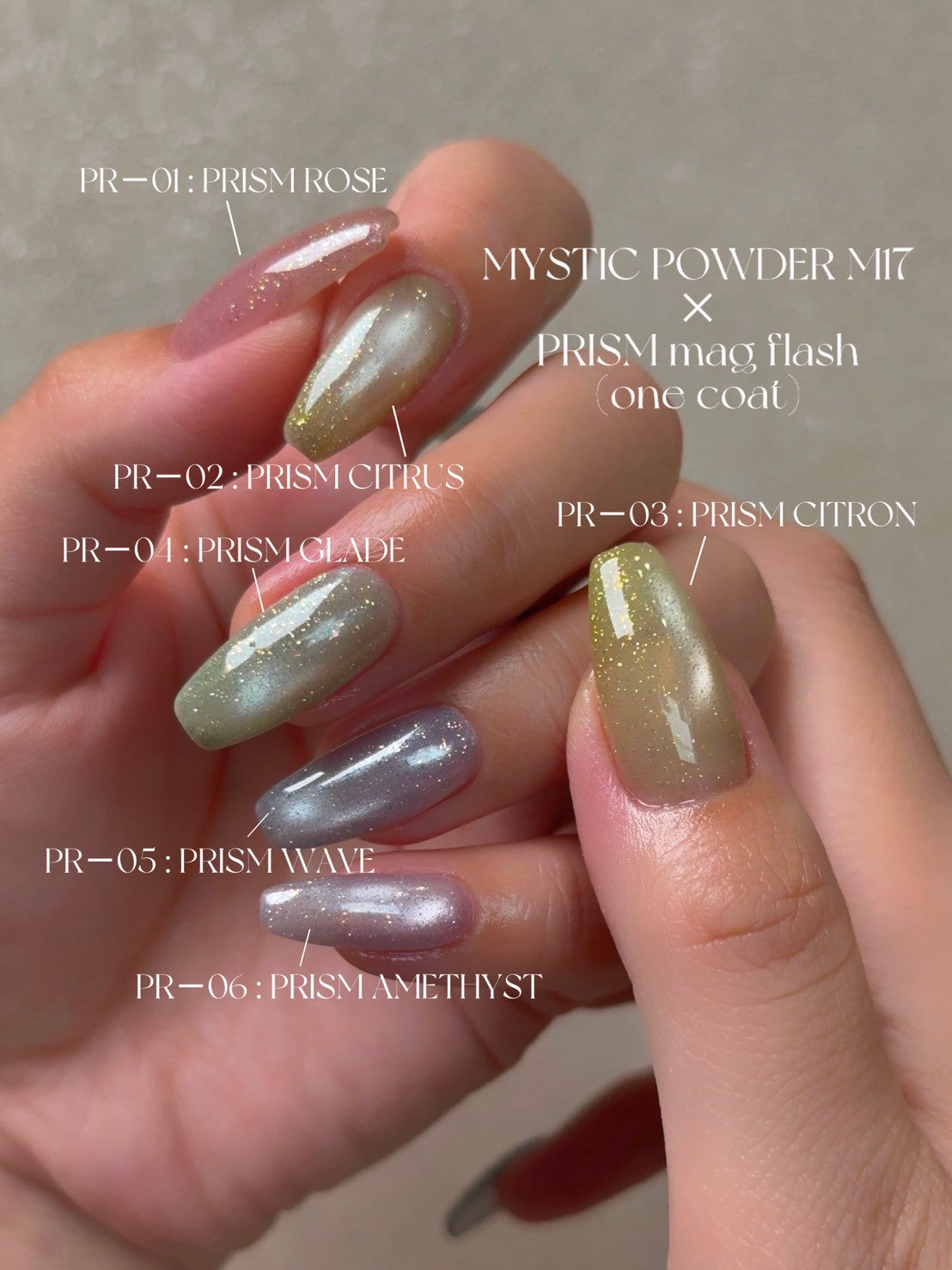 【MYSTIC JO.】PRISM MAG FLASH(6color)