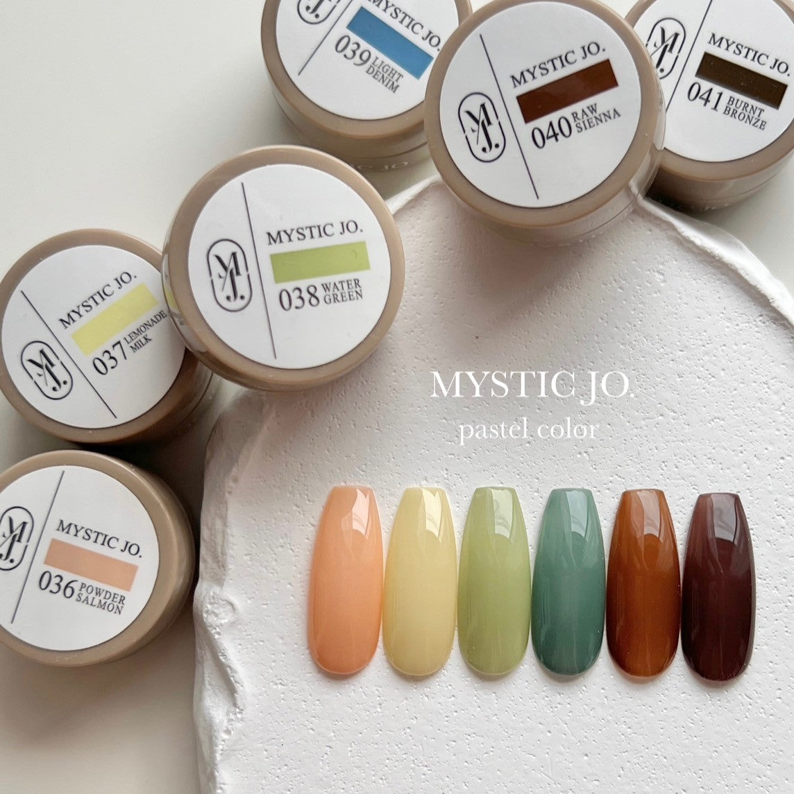 【MYSTIC JO.】MYSTIC GEL 036~041 / 7th edition