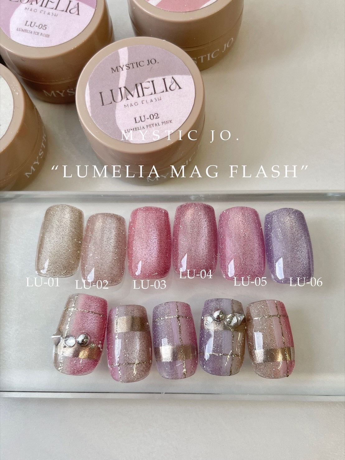 【MYSTIC JO.】LUMELIA MAG FLASH 01~06(6color)