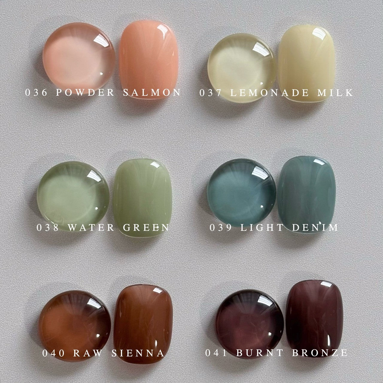 【MYSTIC JO.】MYSTIC GEL 036~041 / 7th edition