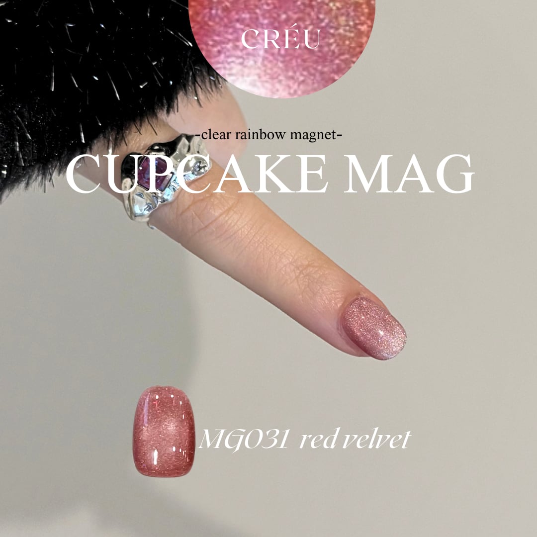 【CRÉU】 CUPCAKE MAG (MG034/shower mint)