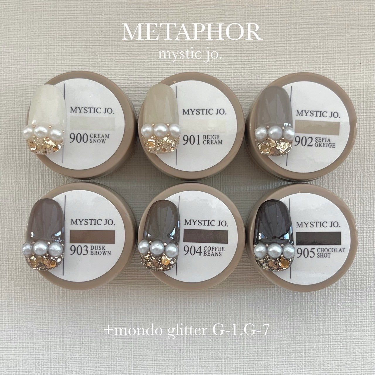 【CLEARANCE SALE特別SET】 MYSTIC GEL 900~917 /MAT COLOR LINE ALL set